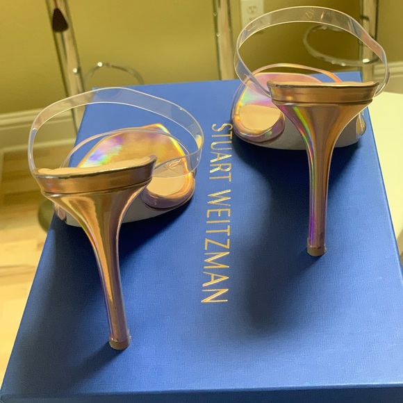 Stuart Weitzman Pink Translucent Size 7 Pumps - Picture 8 of 9